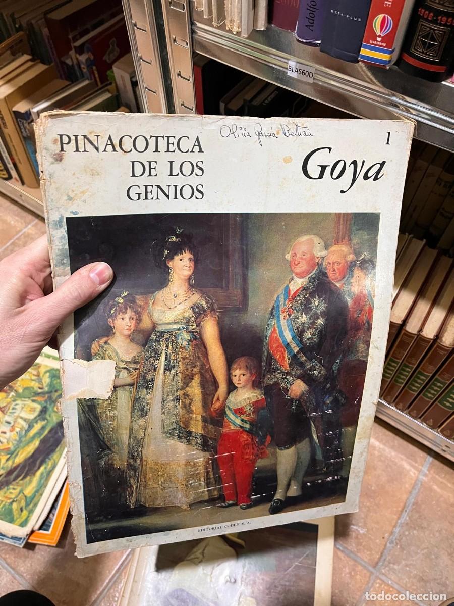 Libros de segunda mano: BLAS60D PINACOTECA DE LOS GENIOS Goya
