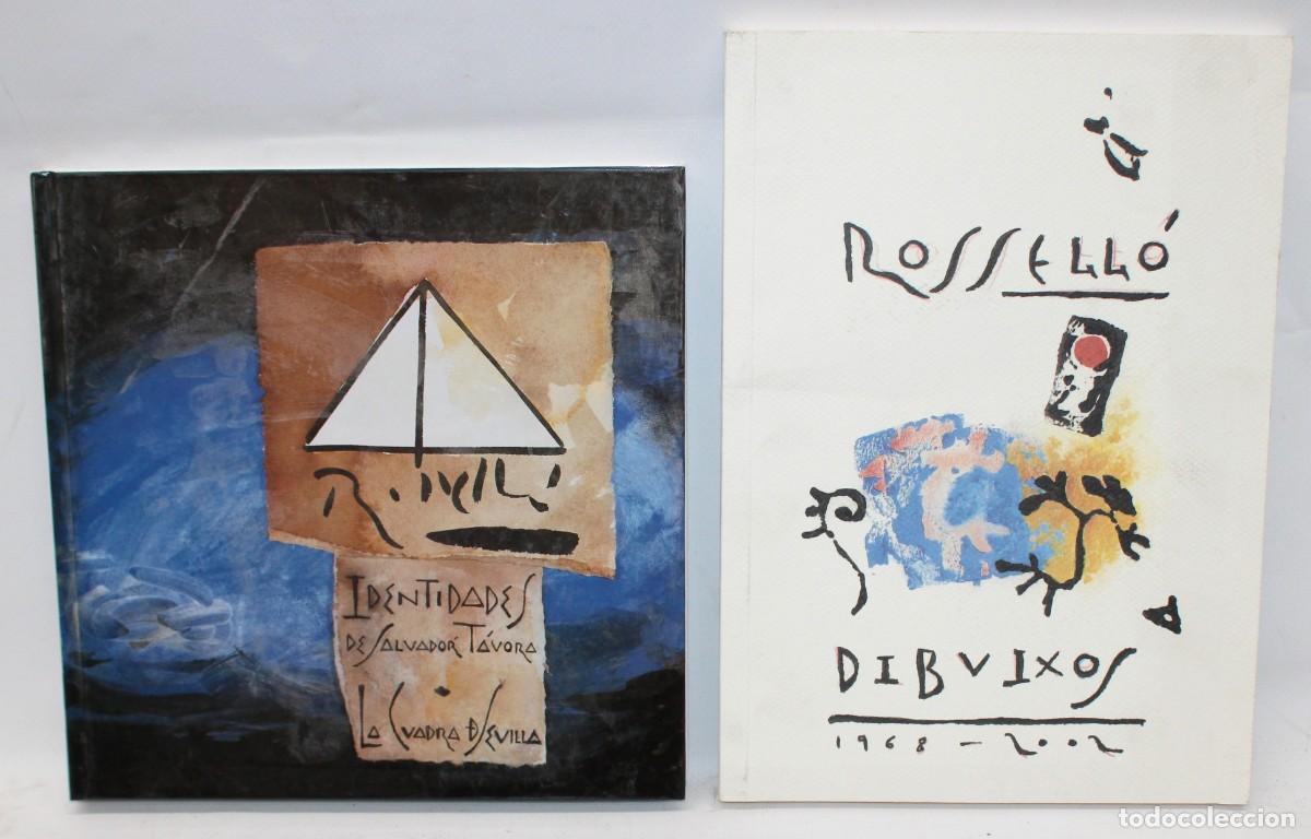 Libros de segunda mano: LOTE DE 2 LIBROS DE ARTE CONTEMPORANEO DEL ARTISTA JOSEP MARIA ROSSELL&Oacute;