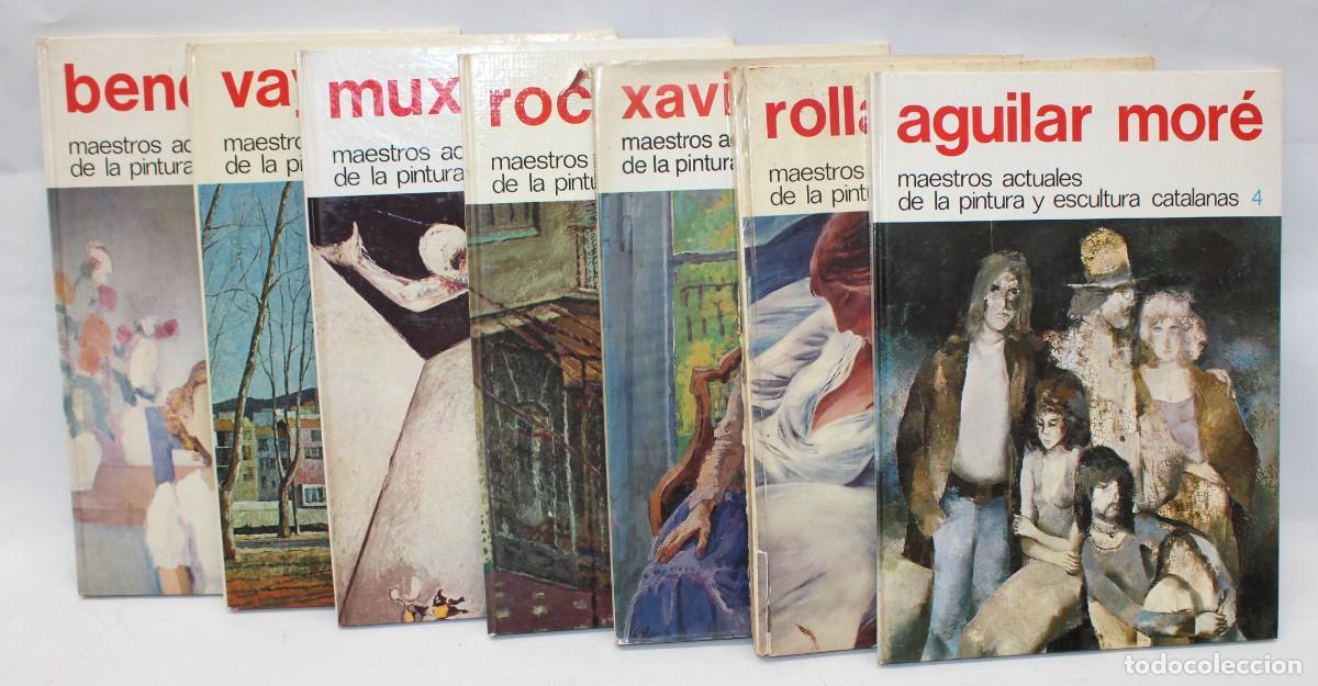 Libros de segunda mano: LOTE DE 7 LIBROS DE ARTE. MAESTROS DE LA PINTURA Y ESCULTURA CATALANA