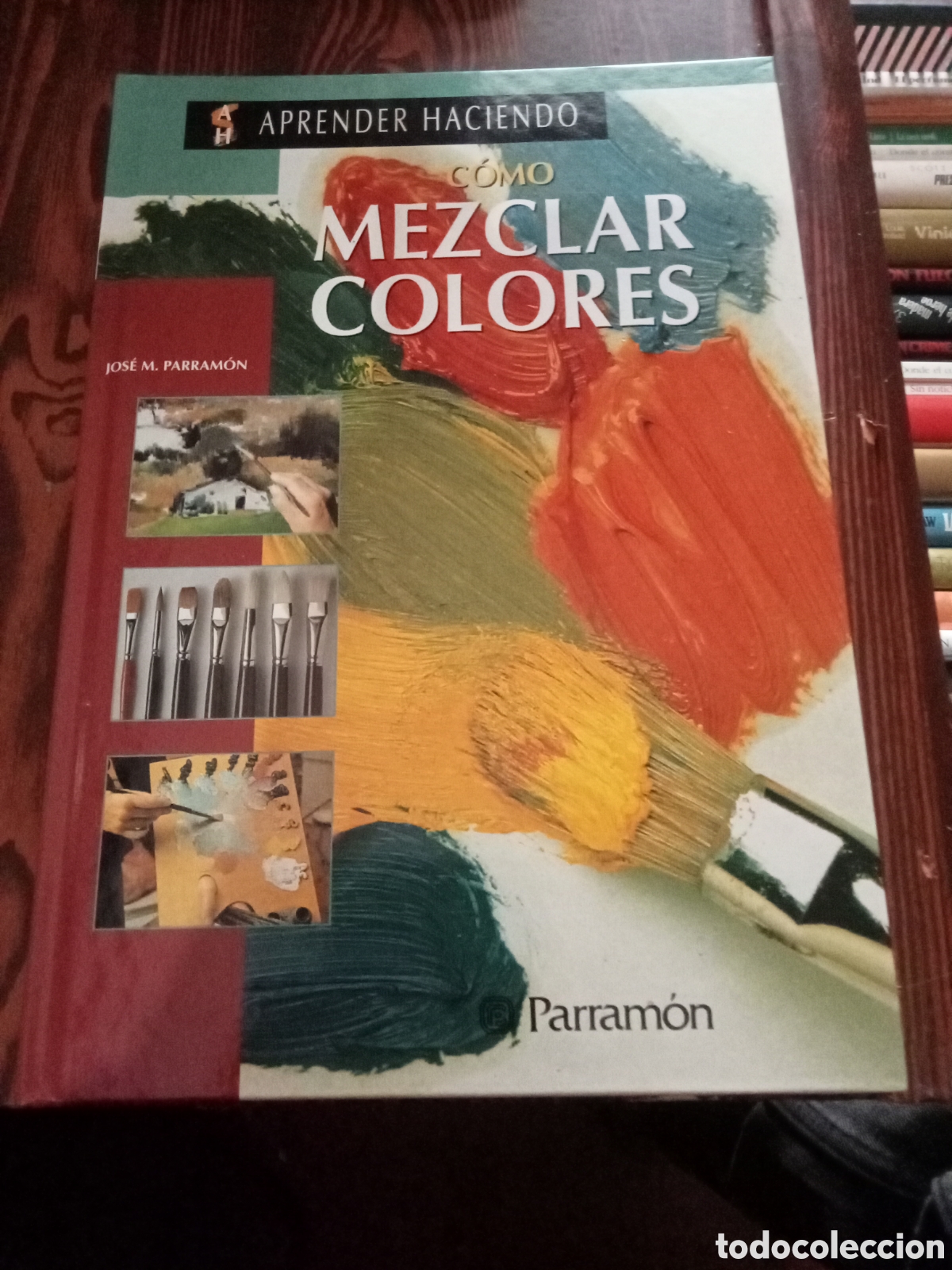 Libros de segunda mano: COMO MEZCLAR COLORES Aprender Haciendo Parramon