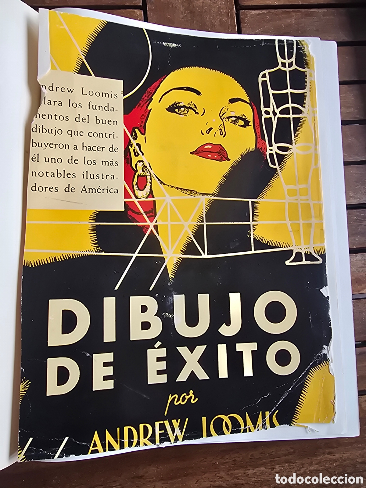 Libros de segunda mano: Dibujo de exito Andrew Loomis LIBRERIA HACHETTE 1960 Argentina dibujo arte pintura