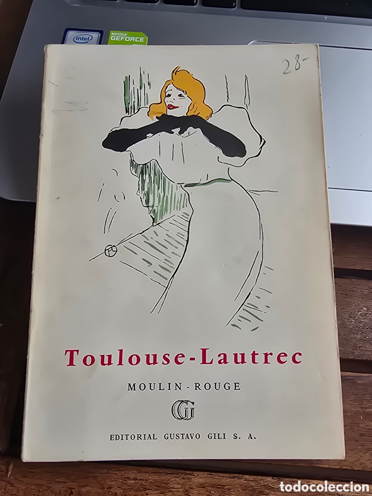 Libros de segunda mano: TOULOUSE-LAUTREC MOULIN - ROUGE Y CABARETS Edouard Julien Editorial Gustavo Gili 1969 artes pintura
