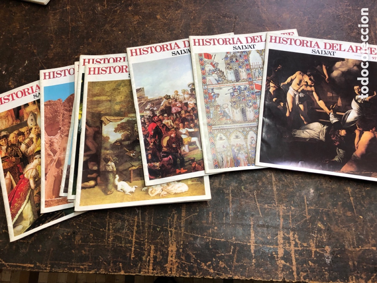 Libros de segunda mano: Historia del arte salvat tomos 97 52 9 10 13 4 57 54 55 5