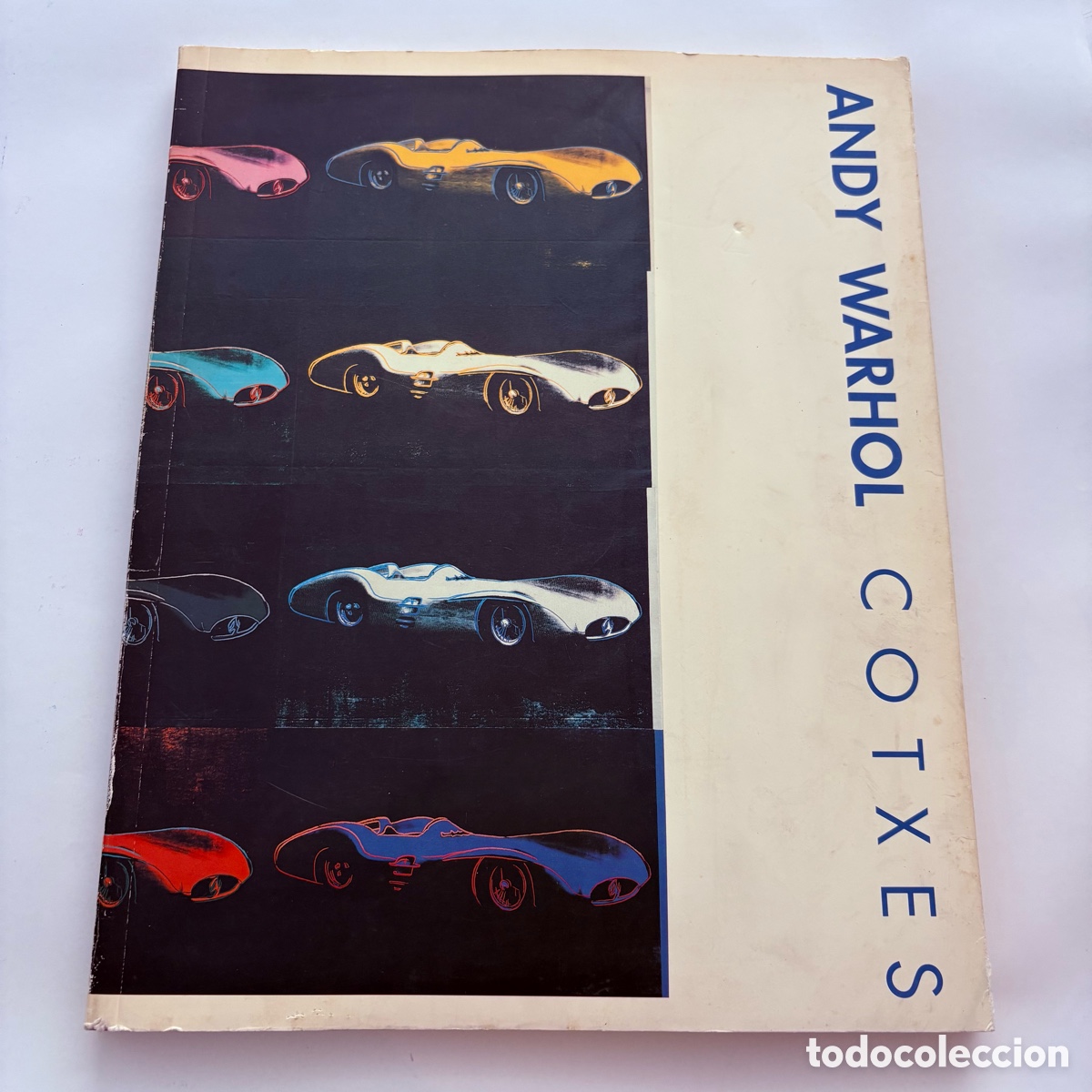 Libros de segunda mano: libro de 1991 andy warhol cotxes ilustraciones de coches - en catalan - ayuntamiento de barcelona