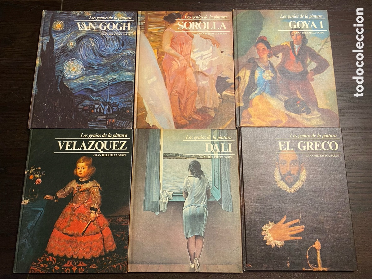 Libros de segunda mano: LOS GENIOS DE LA PINTURA SARPE 1979 &ndash; COLECCI&Oacute;N COMPLETA 75 TOMOS &ndash; ARTE