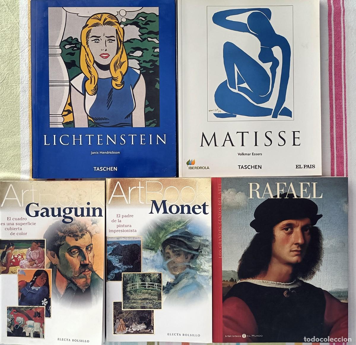 Libros de segunda mano: Lote de 5 libros sobre pintores