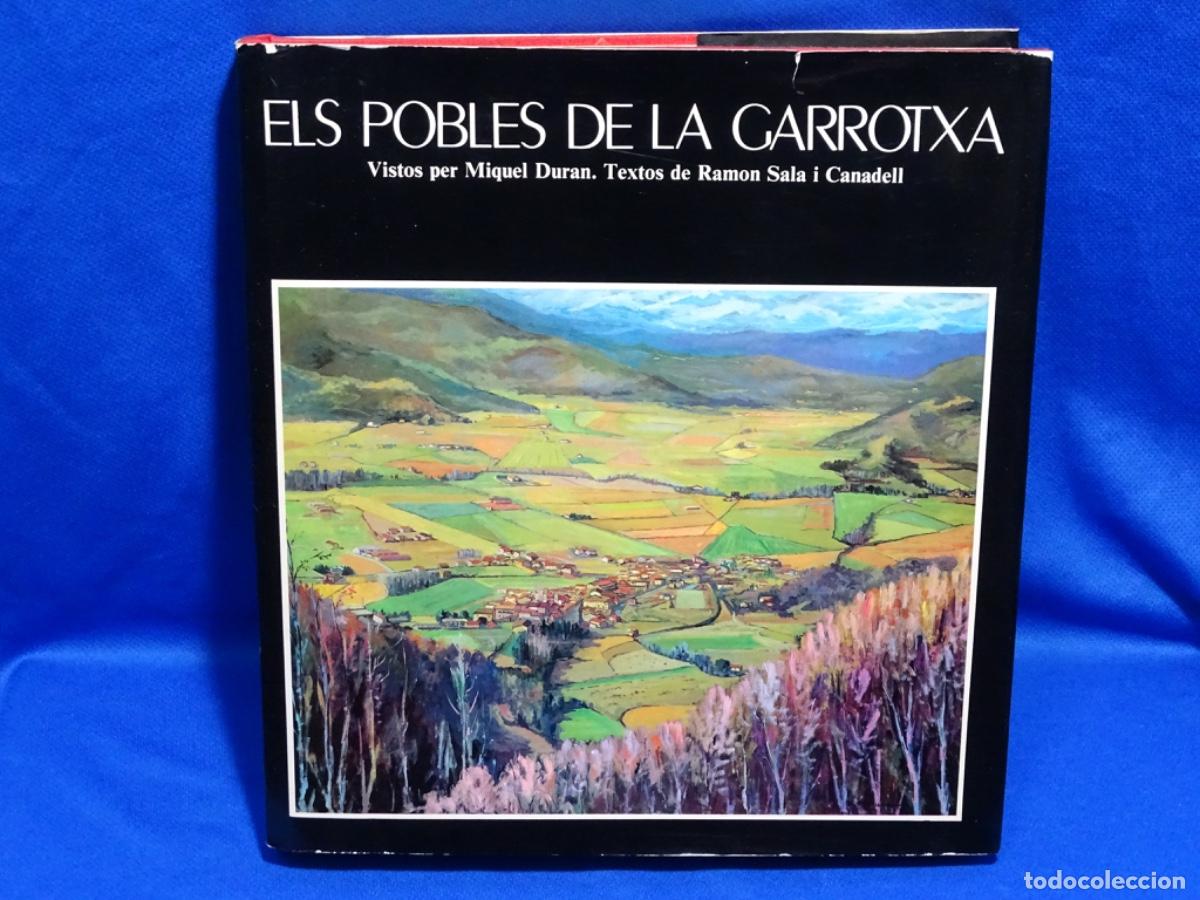 Libros de segunda mano: ELS POBLES DE LA GARROTXA VISTOS PER MIQUEL DURAN.