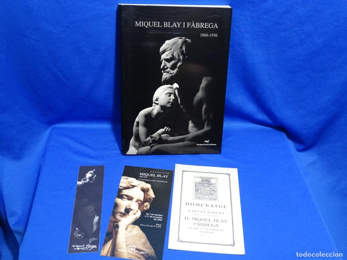 Libros de segunda mano: MIQUEL BLAY FABREGA 1866-1936. LA ESCULTURA DEL SENTIMENT. CON PUNTO DE LIBRO Y D&Iacute;PTICOS.