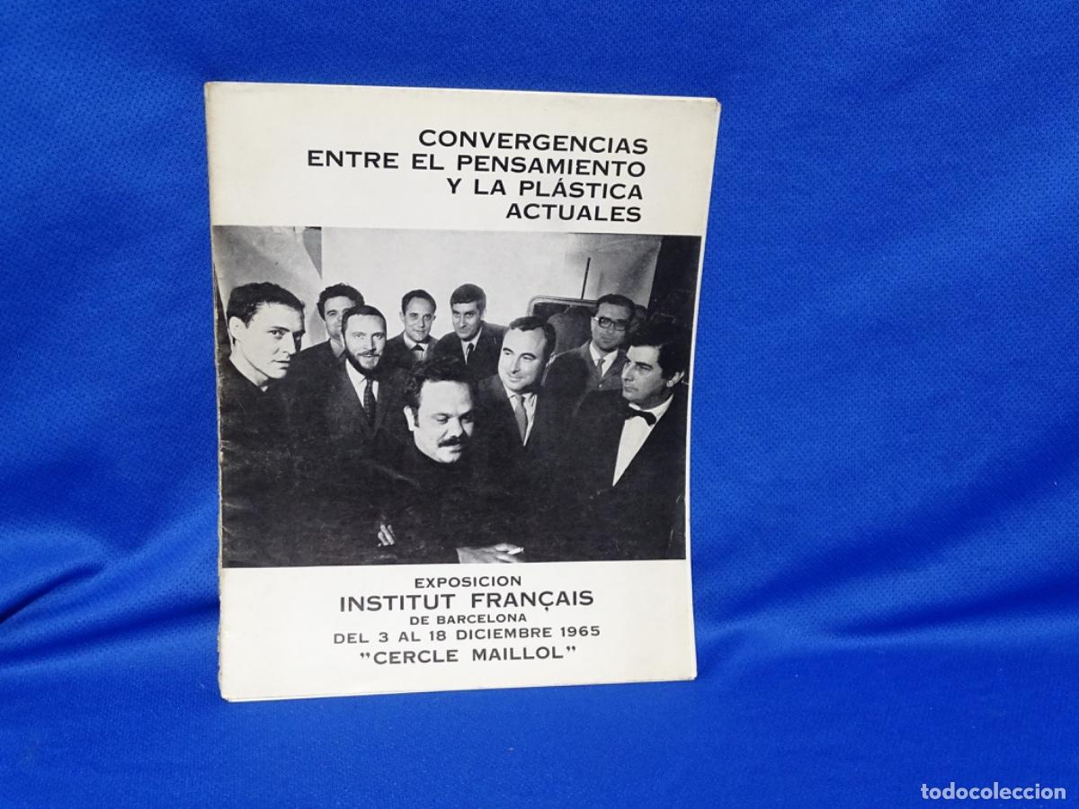 Libros de segunda mano: CONVERGENCIAS ENTRE EL PENSAMIENTO Y LA PL&Aacute;STICA ACTUALES. CERCLE MALLOL 1965. CUIXART, CARDONA,TODO
