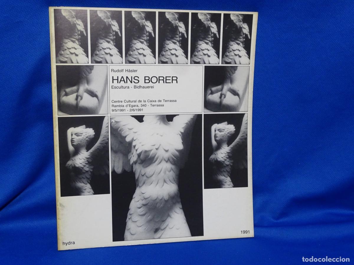 Libros de segunda mano: RUDOLF H&Auml;SLER. HANS BORER. ESCULTURA. 43 PAG.
