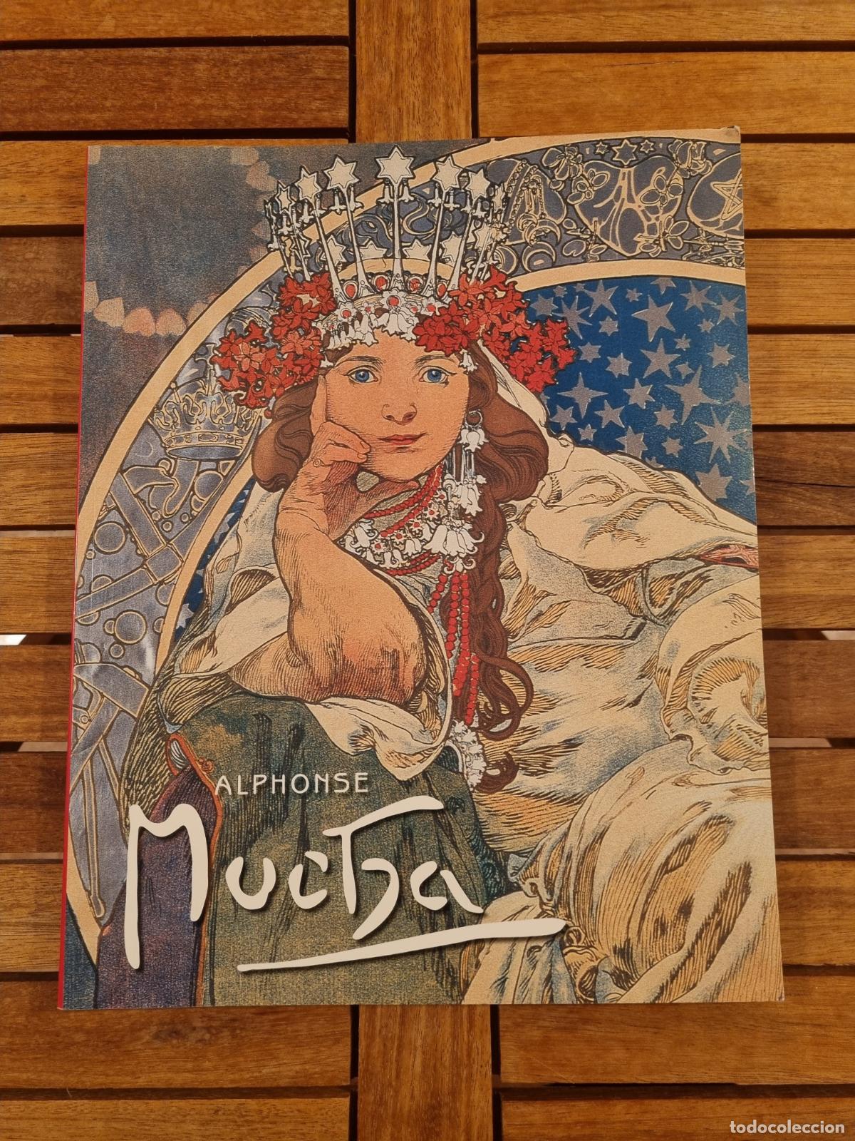 Libros de segunda mano: Alphonse Mucha - Libro de arte - Sarah Mucha - 220 ilustraciones a color - BDC