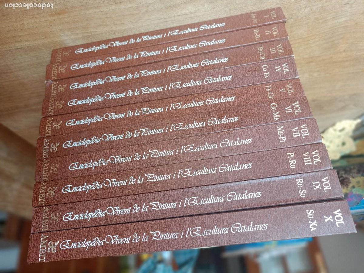 Libros de segunda mano: SANTOS TORROELLA, Rafael - ENCICLOP&Egrave;DIA VIVENT DE LA PINTURA I L'ESCULTURA CATALANES. COMPLETA.