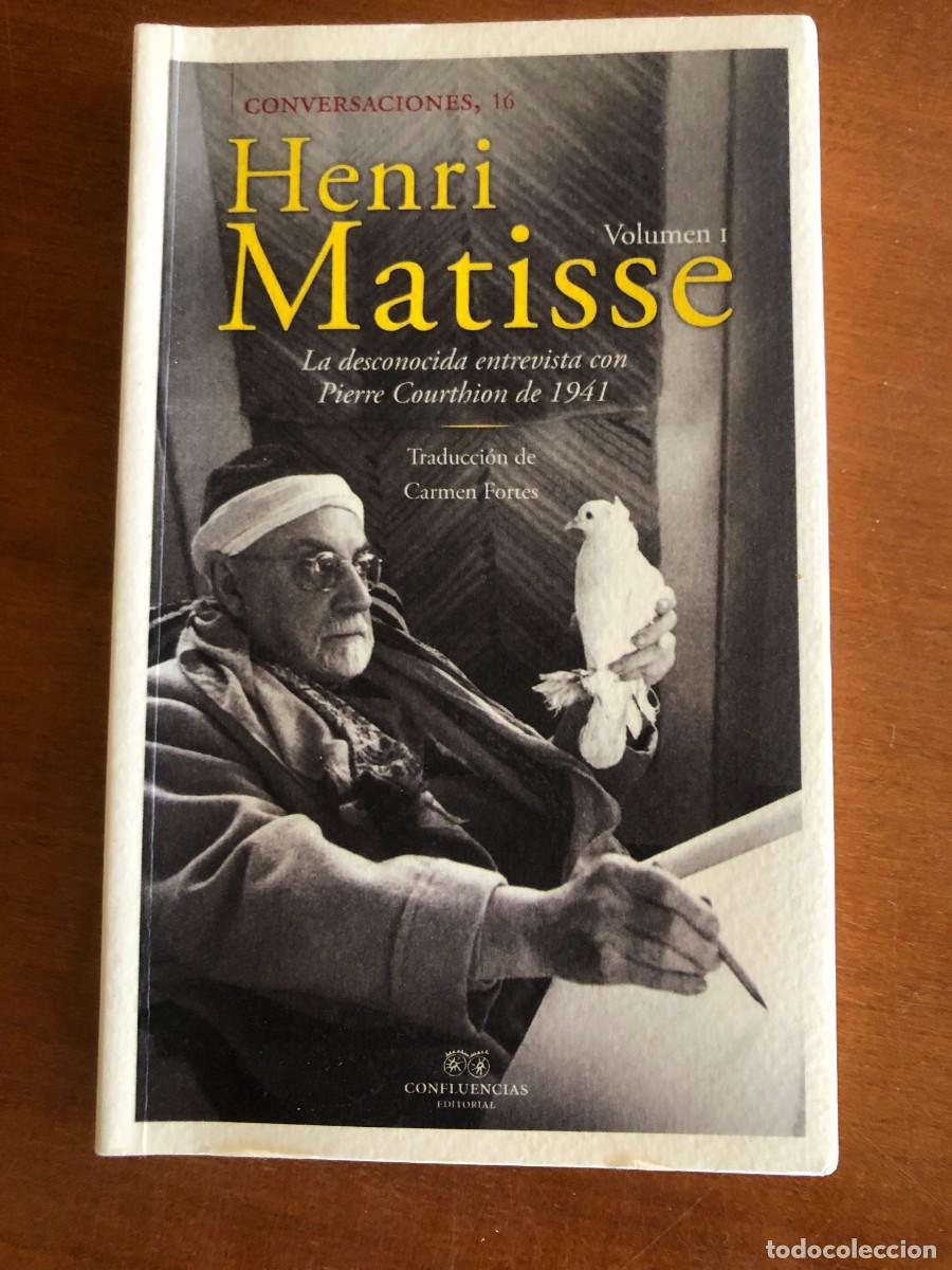 Libros de segunda mano: Henri Matisse. Entrevista de Pierre Courthion de 1941 Vol. 1