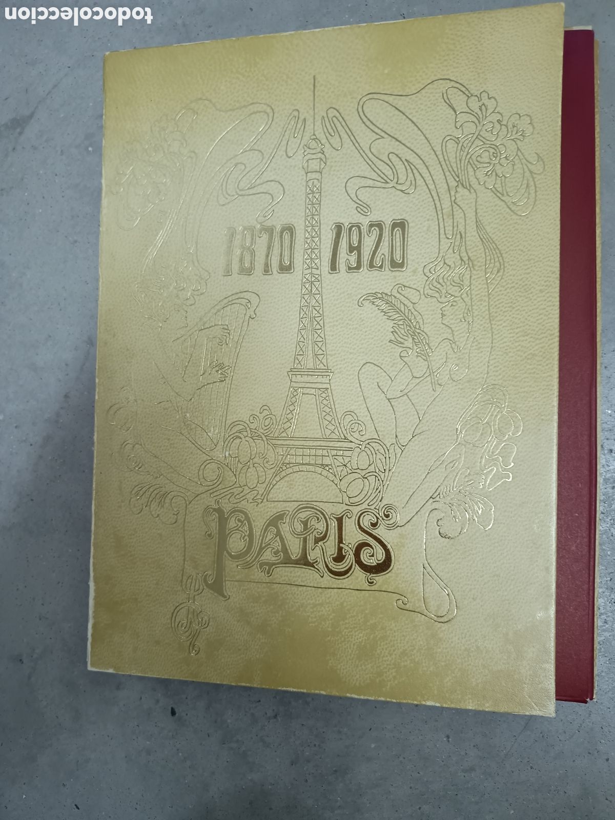 Libros de segunda mano: LIBRO CARPETA CON 24 L&Aacute;MINAS - PARIS 1870 - 1920 - NESTOR LUJAN - ARTE ROGER TOMO 1