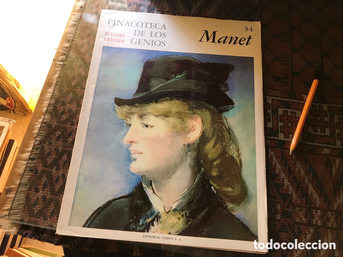 Libros de segunda mano: Manet. Pinacoteca de los genios n&ordm; 34