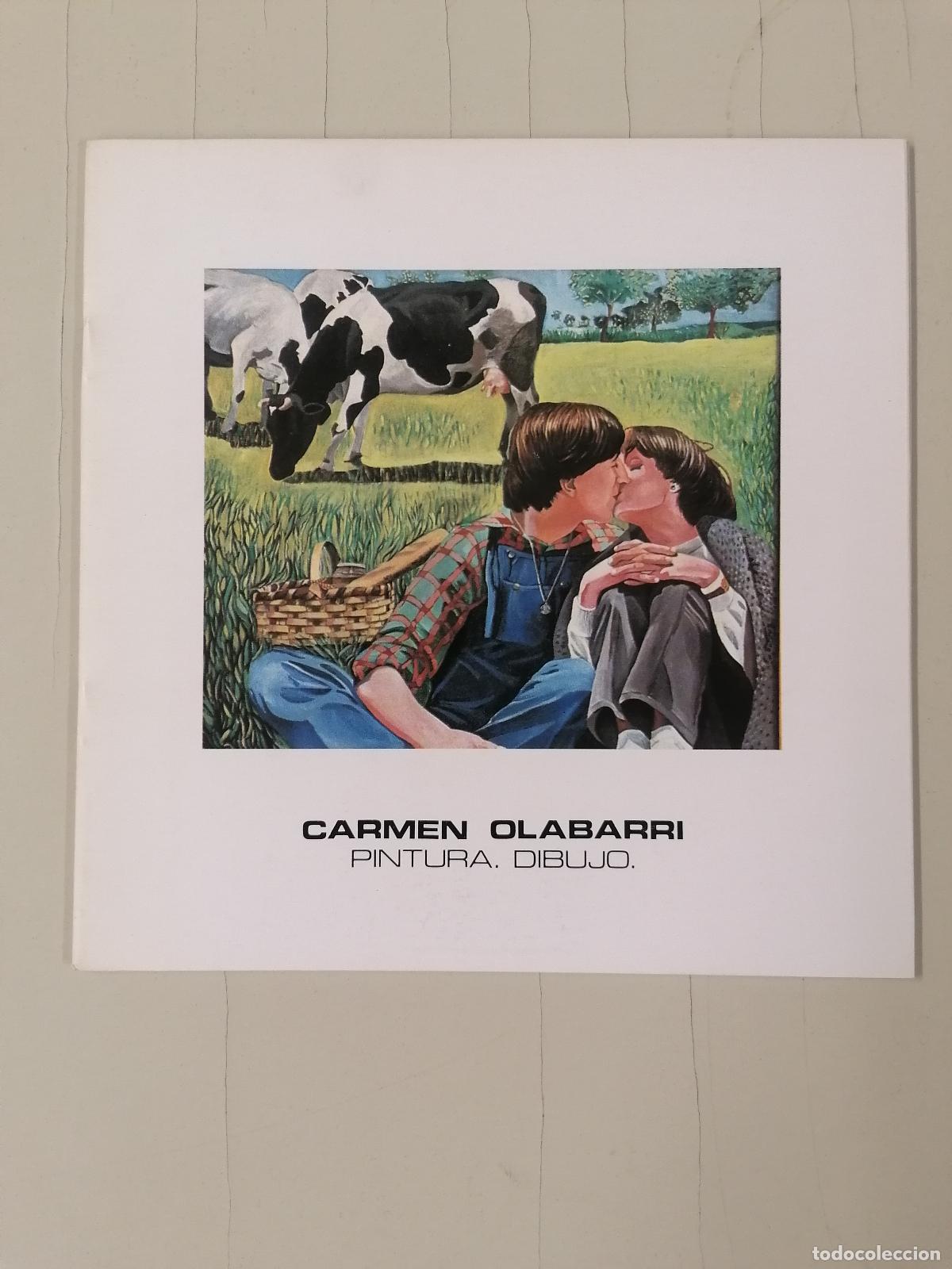Libros de segunda mano: BBKA,Sala de Arte Gran V&iacute;a 21 - Carmen Olabarri - pinturas y dibujos