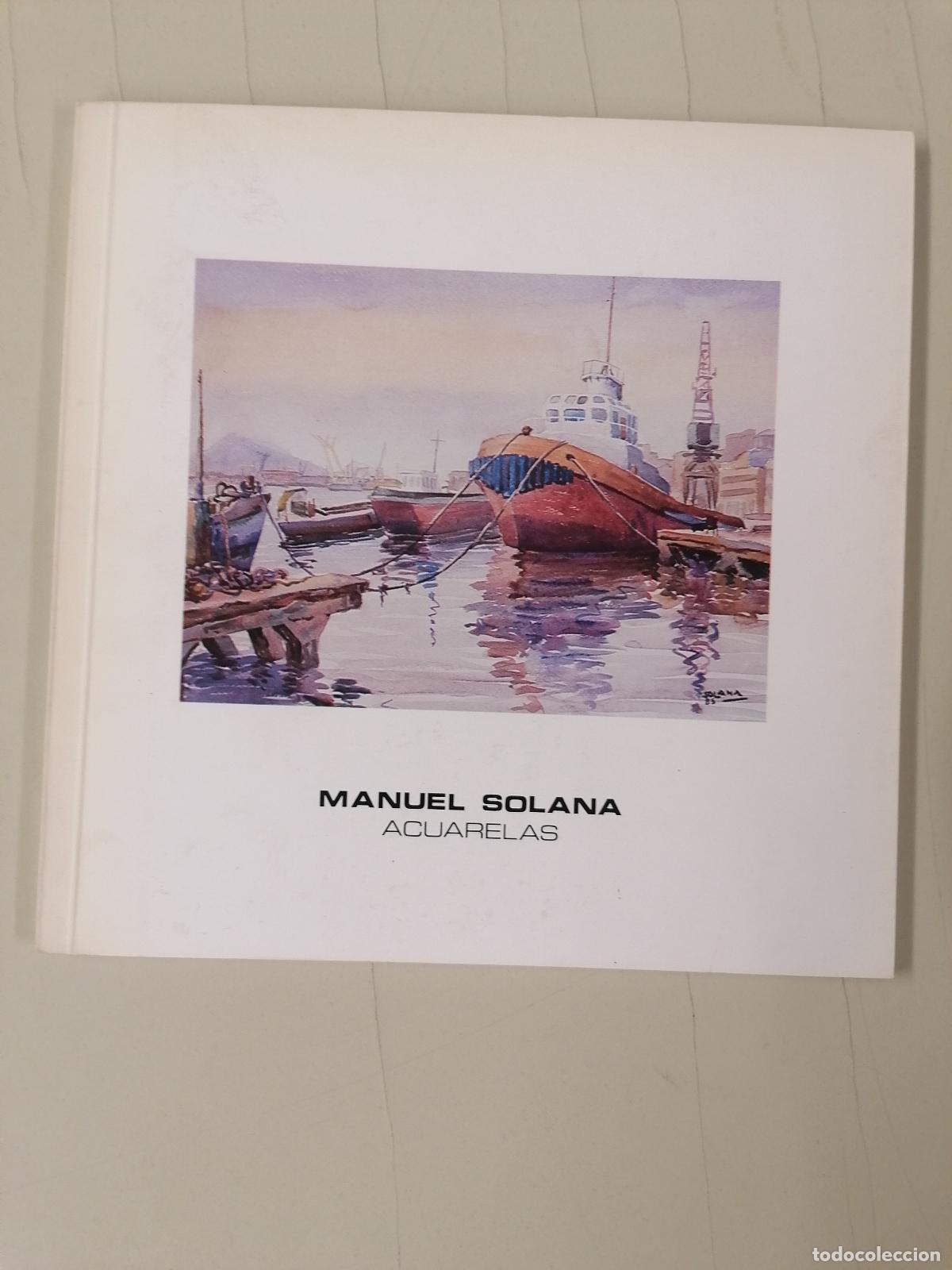 Libros de segunda mano: manuel solana acuarelas bbka