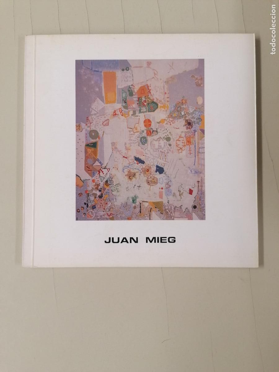 Libros de segunda mano: JUAN MIEG. CAT&Aacute;LOGO EXPOSICI&Oacute;N SALA DE ARTE GRAN V&Iacute;A 21, BILBAO. 1986.