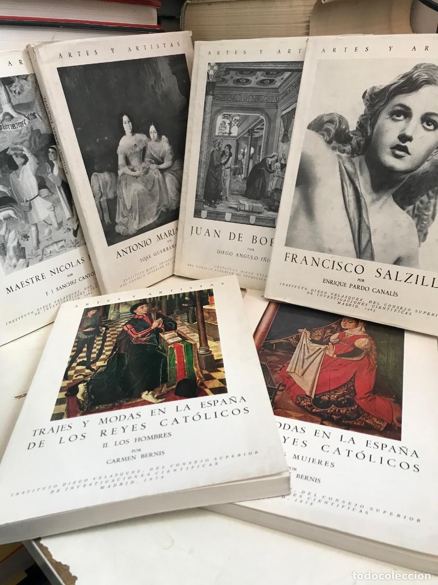 Libros de segunda mano: Artes y Artistas - seis vol&uacute;menes - Instituto Diego Vel&aacute;zquez - vd descripci&oacute;n