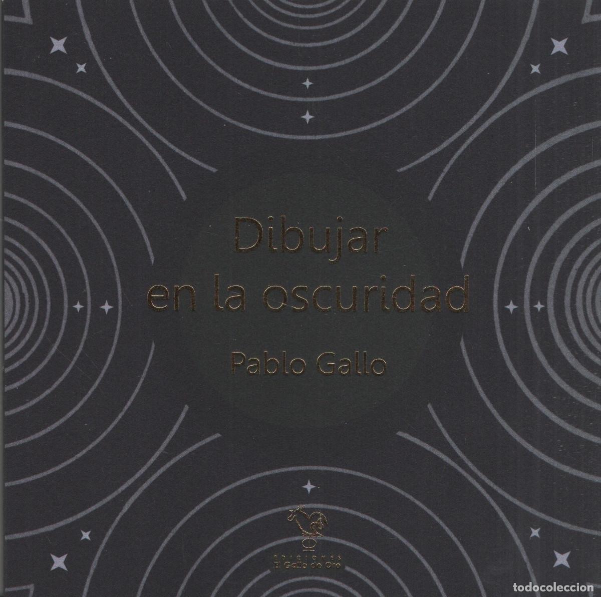 Libros de segunda mano: Dibujar en la oscuridad. Pablo Gallo. El Gallo de Oro. 1&ordf;edici&oacute;n. 2016.