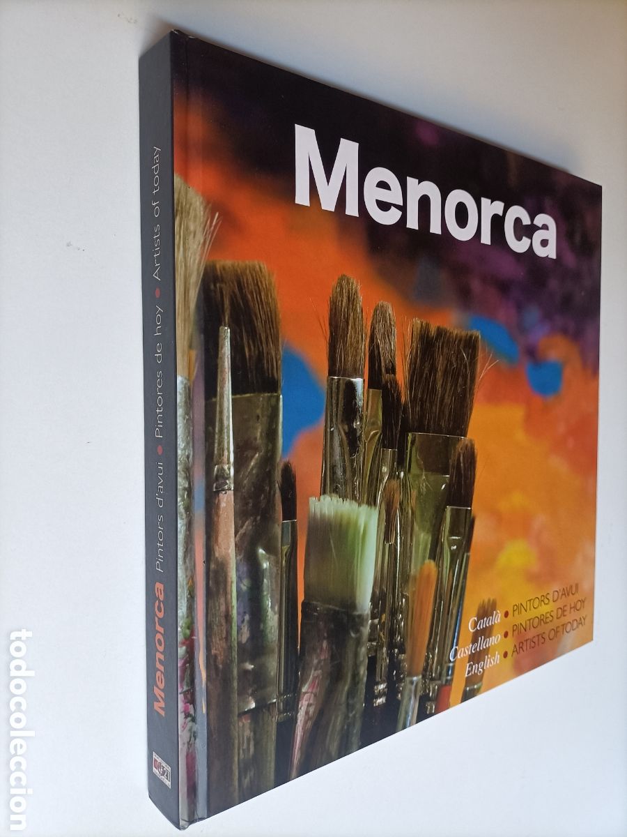 Libros de segunda mano: Menorca. Tierra de pintores. Texto cataln castellano e ingl&eacute;s Baleares