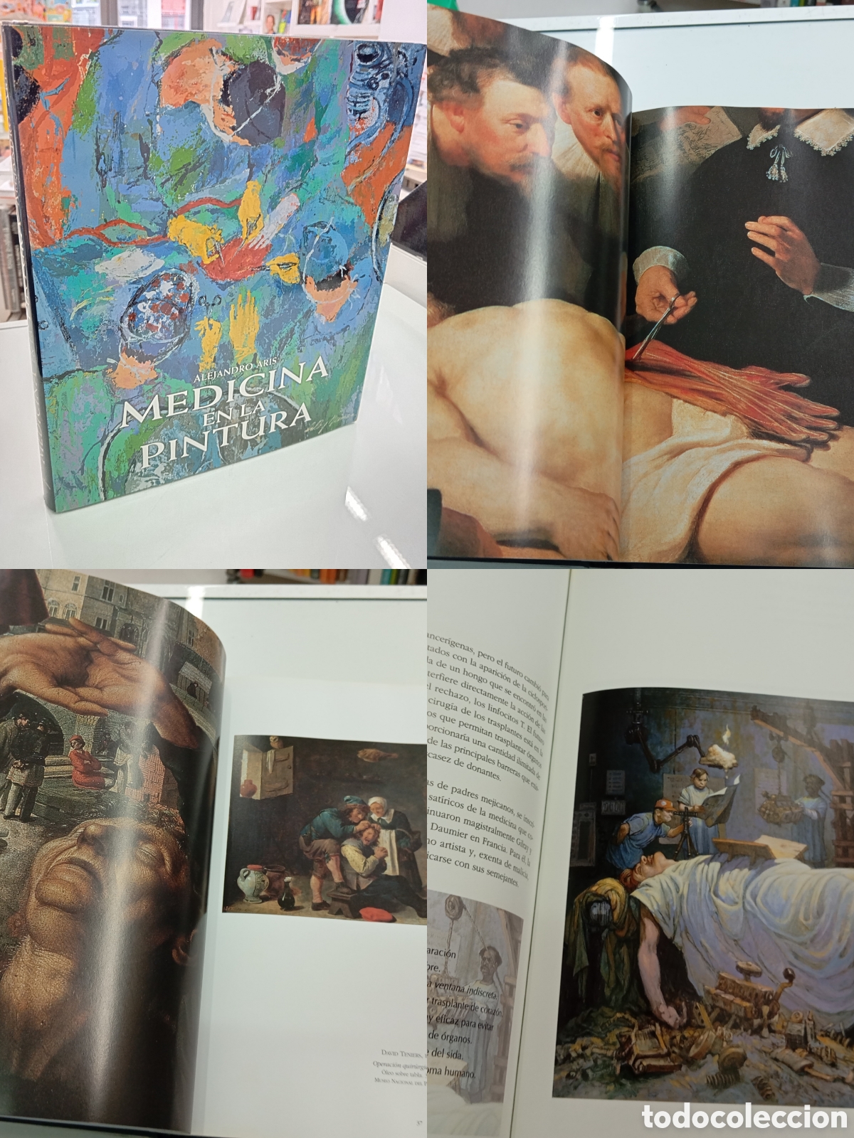 Libros de segunda mano: MEDICINA EN LA PINTURA ALEJANDRO ARIS ARTE PINTURA PR&Oacute;LOGO &Oacute;SCAR TUSQUETS LUNWERG ARTE MEDICO NUEVO