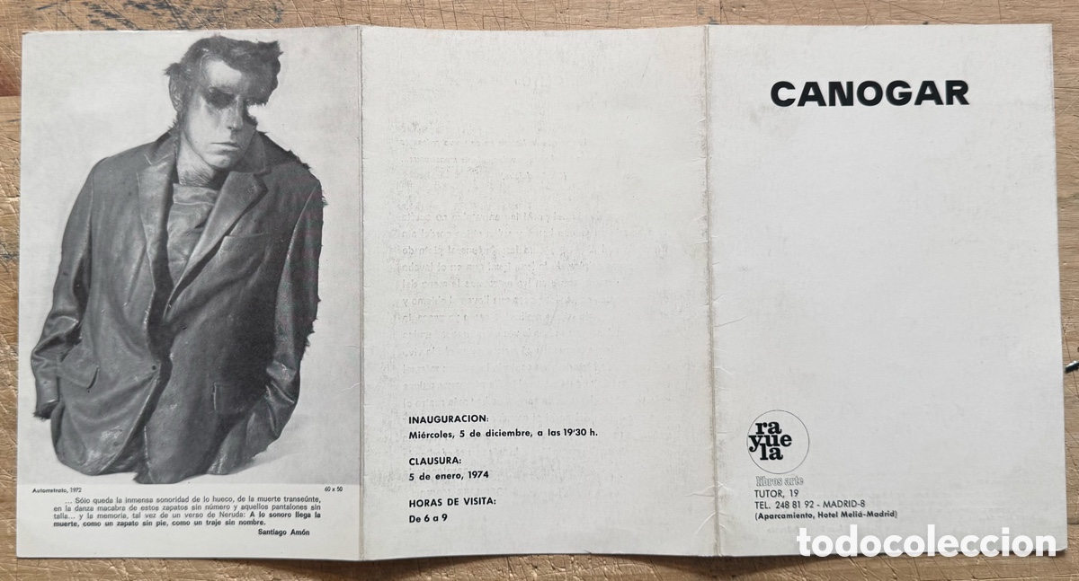 Libros de segunda mano: Rafael Canogar (Rayuela, Madrid 1974) - Foto 2
