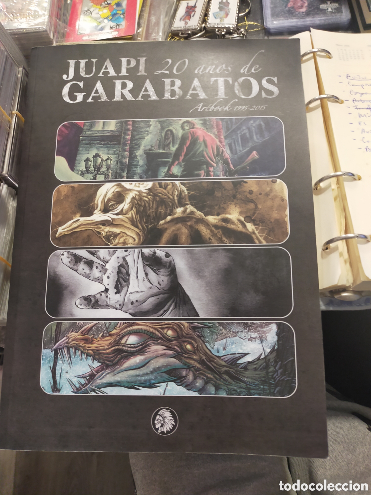 Libros de segunda mano: JUAPI 20 A&Ntilde;OS DE GARABATOS COMO NUEVO