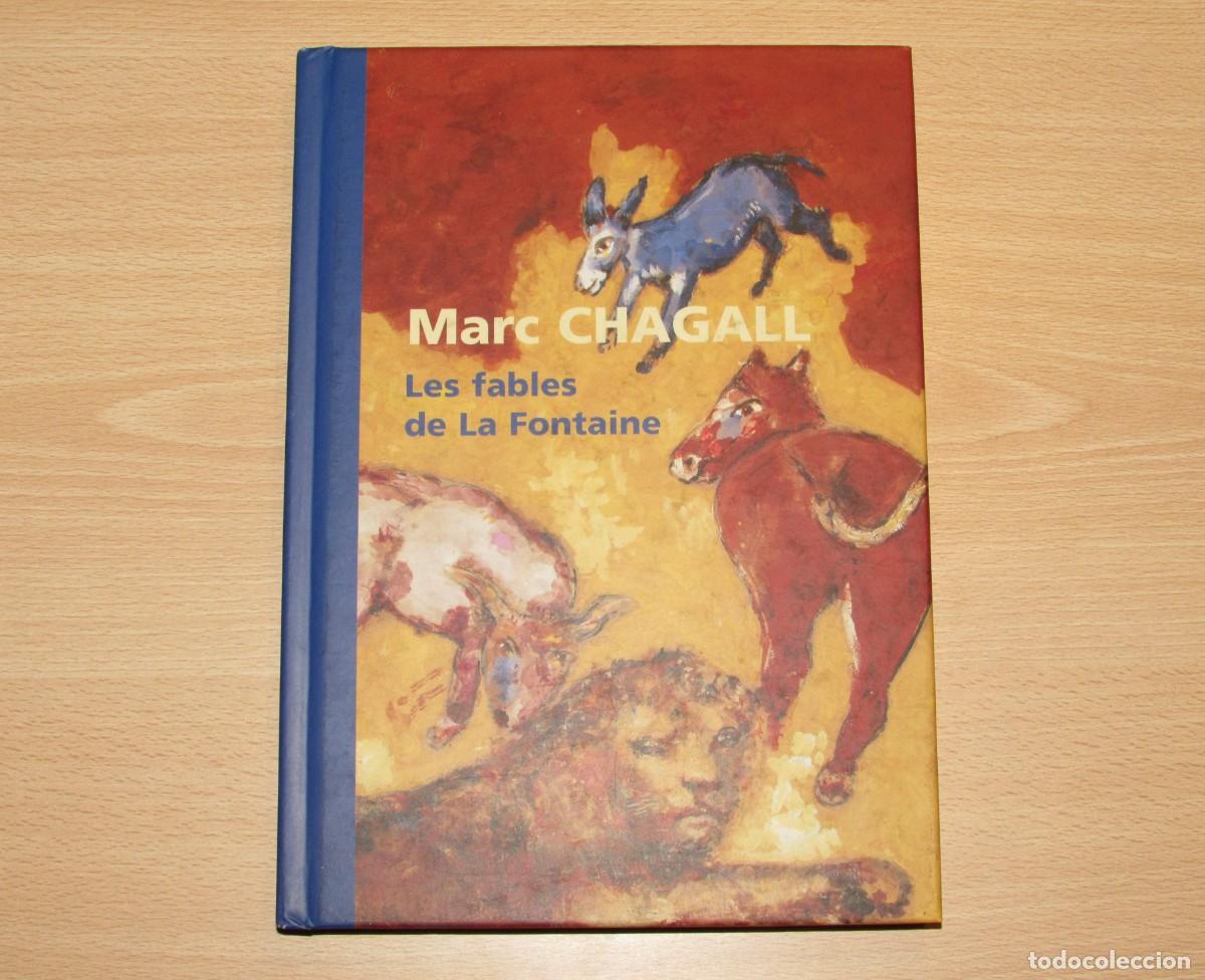 Libros de segunda mano: Les fables de La Fontaine f&aacute;bulas Marc Chagall GranPalais 2011 idioma franc&eacute;s