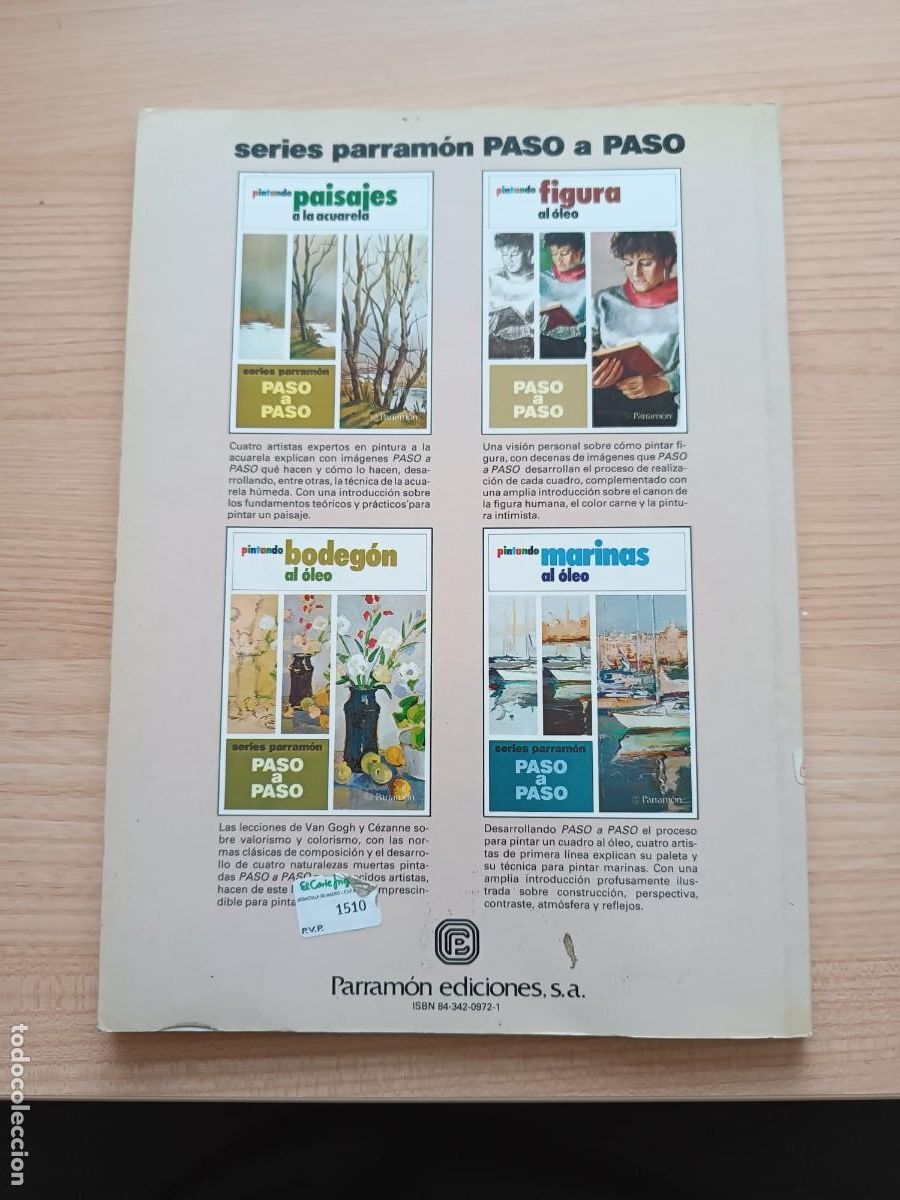 Libros de segunda mano: Pintando bodeg&oacute;n al &oacute;leo. Parram&oacute;n paso a paso - Foto 2