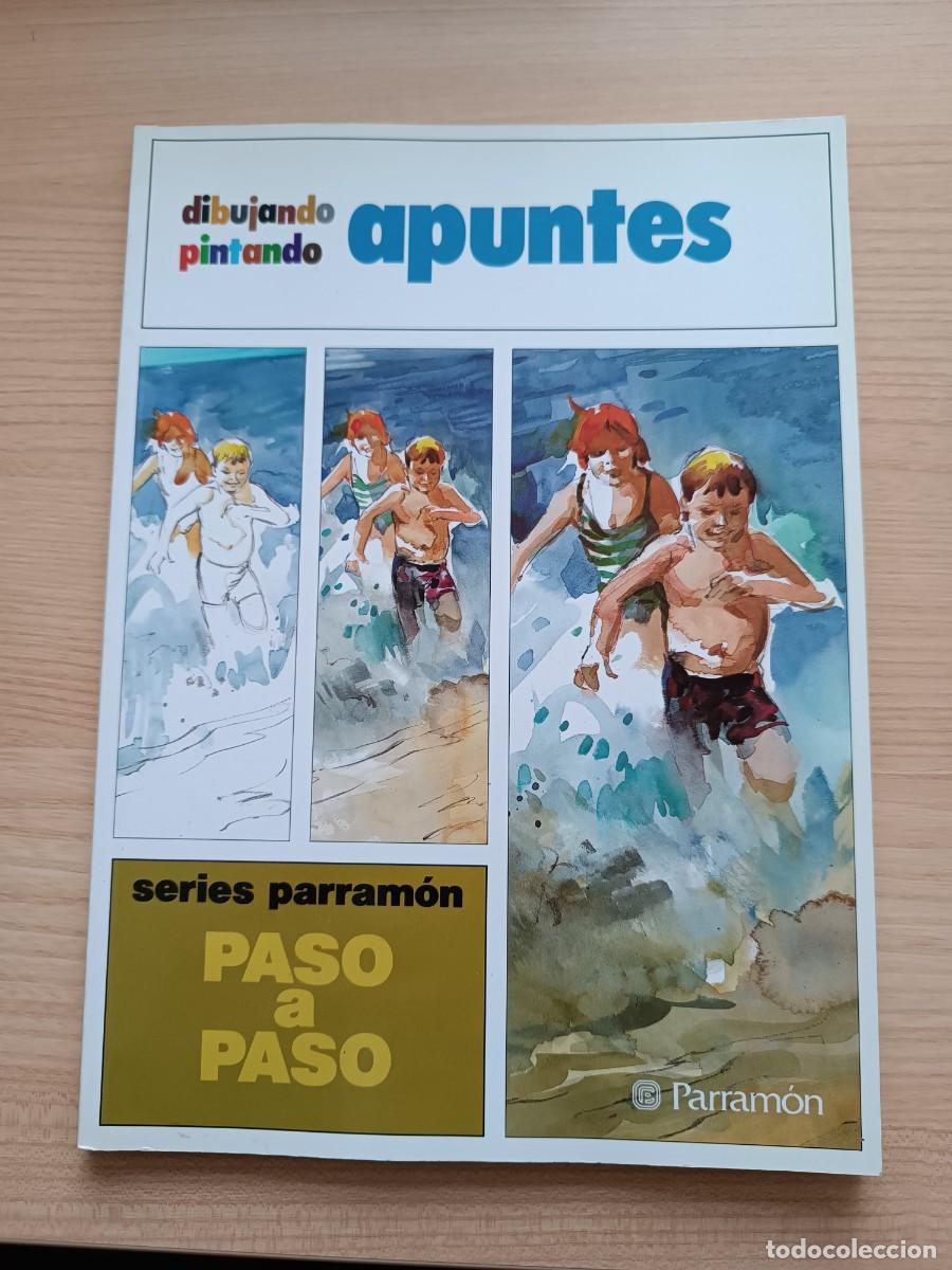 Libros de segunda mano: Dibujando pintando apuntes. Parram&oacute;n paso a paso