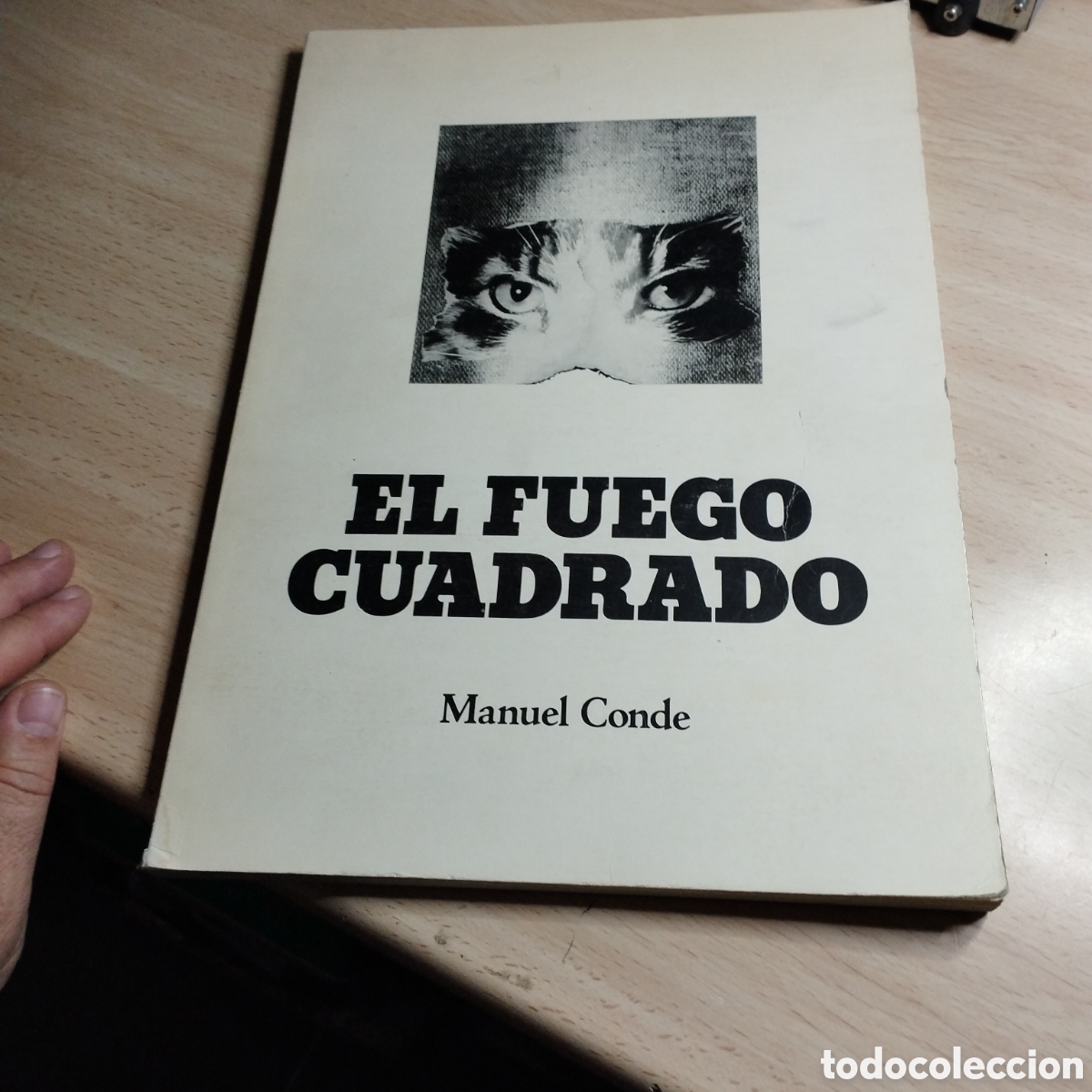 Libros de segunda mano: El fuego cuadrado. Manuel Conde.(Pintura y poes&iacute;a). 1978. Numerado. Dedicado y firmado por el autor.