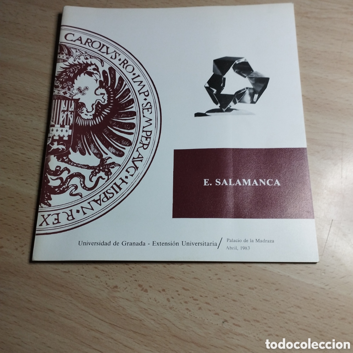 Libros de segunda mano: Enrique Salamanca. Obras de 1977 a 1982. Exposici&oacute;n. La Madraza. 1983. UGR