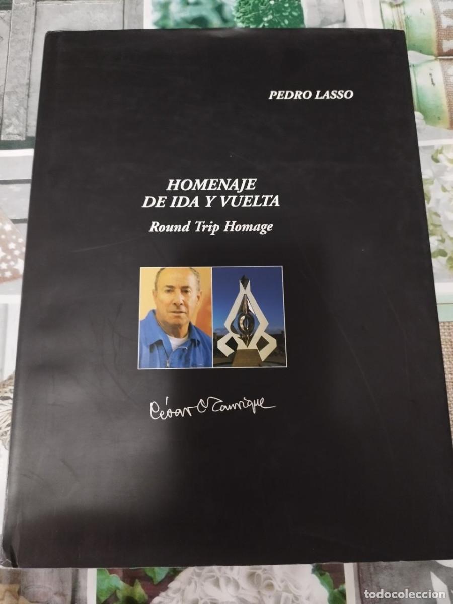 Libros de segunda mano: C&eacute;sar Manrique Homenaje de Ida y Vuelta Pedro Lasso Tapa dura con sobrecubierta