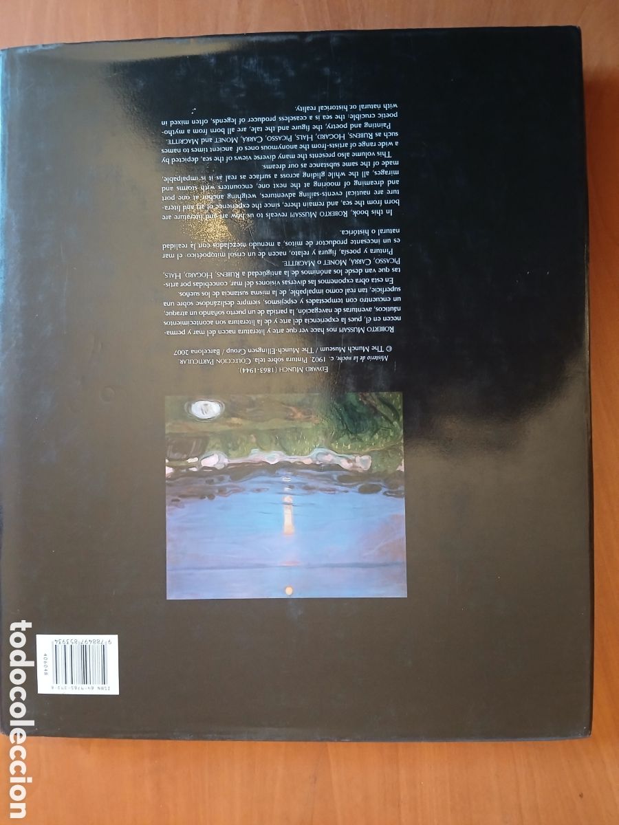 Libros de segunda mano: Mar en la pintura. Roberto Mussapi. - Foto 2