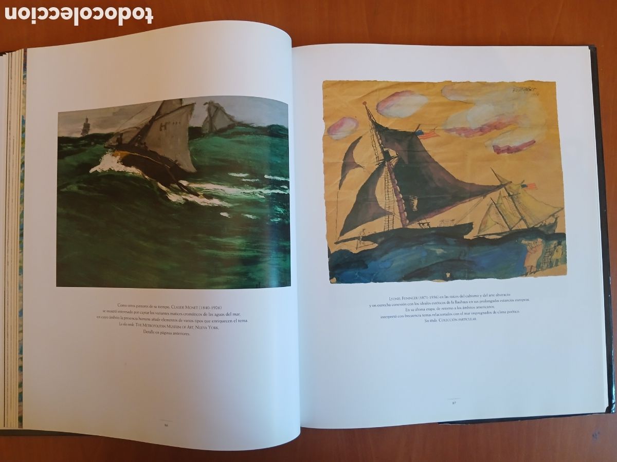 Libros de segunda mano: Mar en la pintura. Roberto Mussapi. - Foto 12