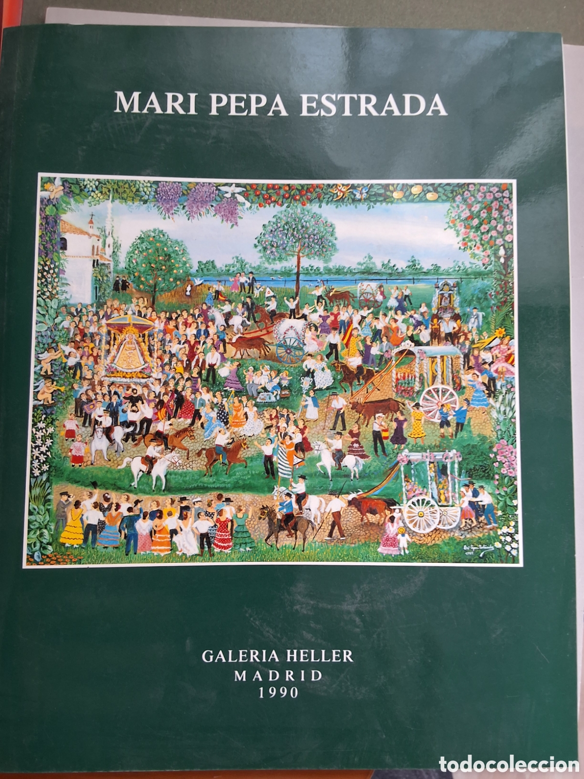 Libros de segunda mano: Mari Pepa Estrada catalogo exposici&oacute;n pintura a&ntilde;o 1990/3