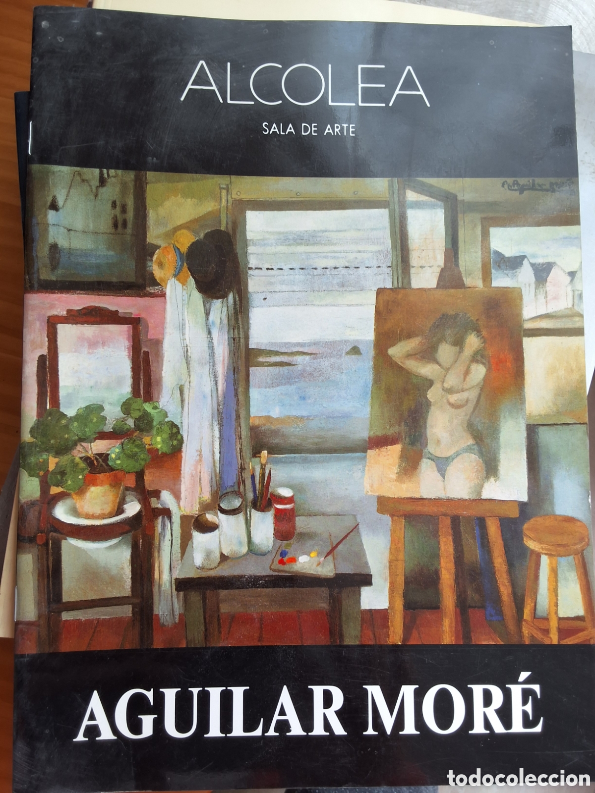 Libros de segunda mano: Aguilar More catalogo exposici&oacute;n pintura a&ntilde;o 1991 sala Alcolea