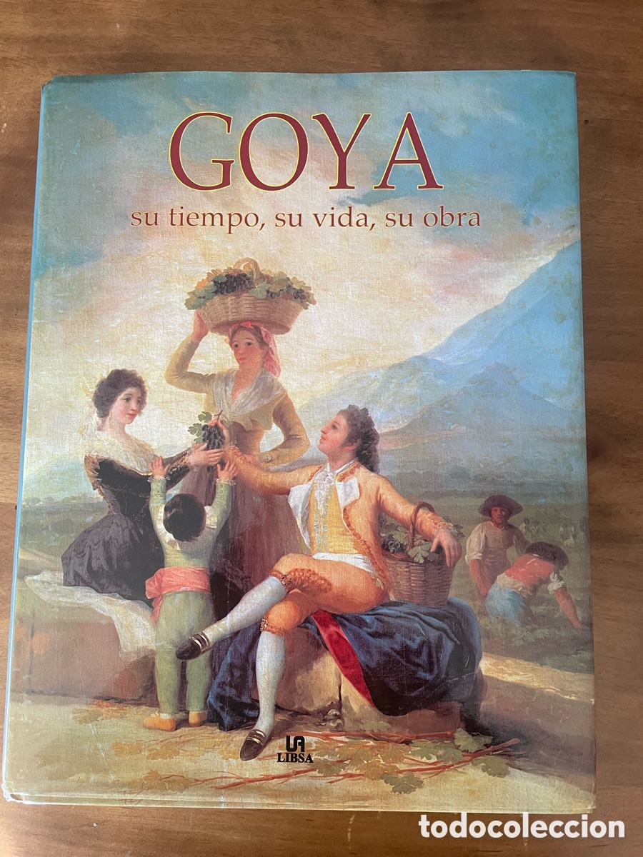 Libros de segunda mano: GOYA SU TIEMPO SU VIDA SU OBRA LIBSA 2002