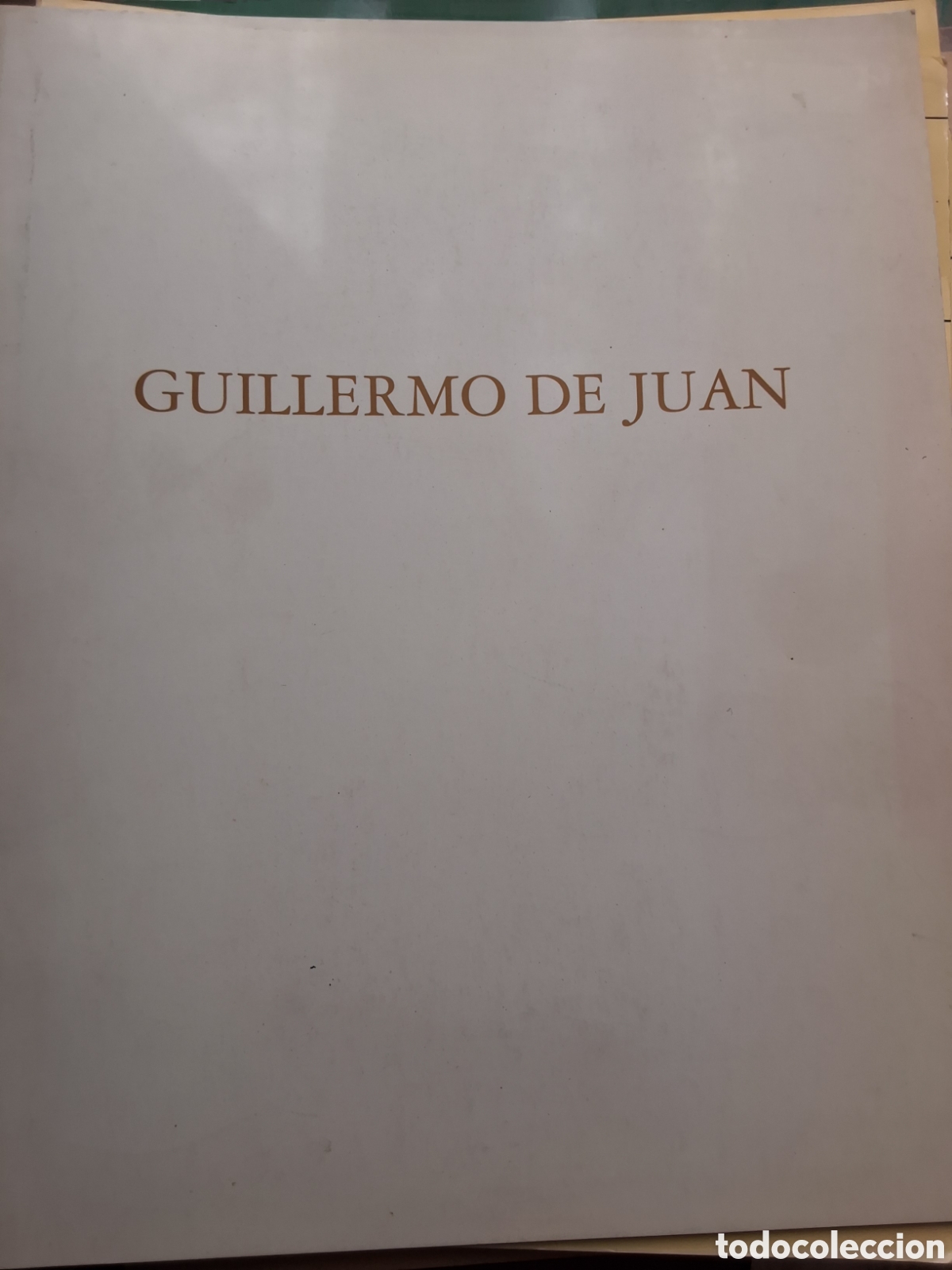Libros de segunda mano: Guillermo de Juan catalogo exposici&oacute;n pintura a&ntilde;o 1997/9 Galer&iacute;a Ansorena