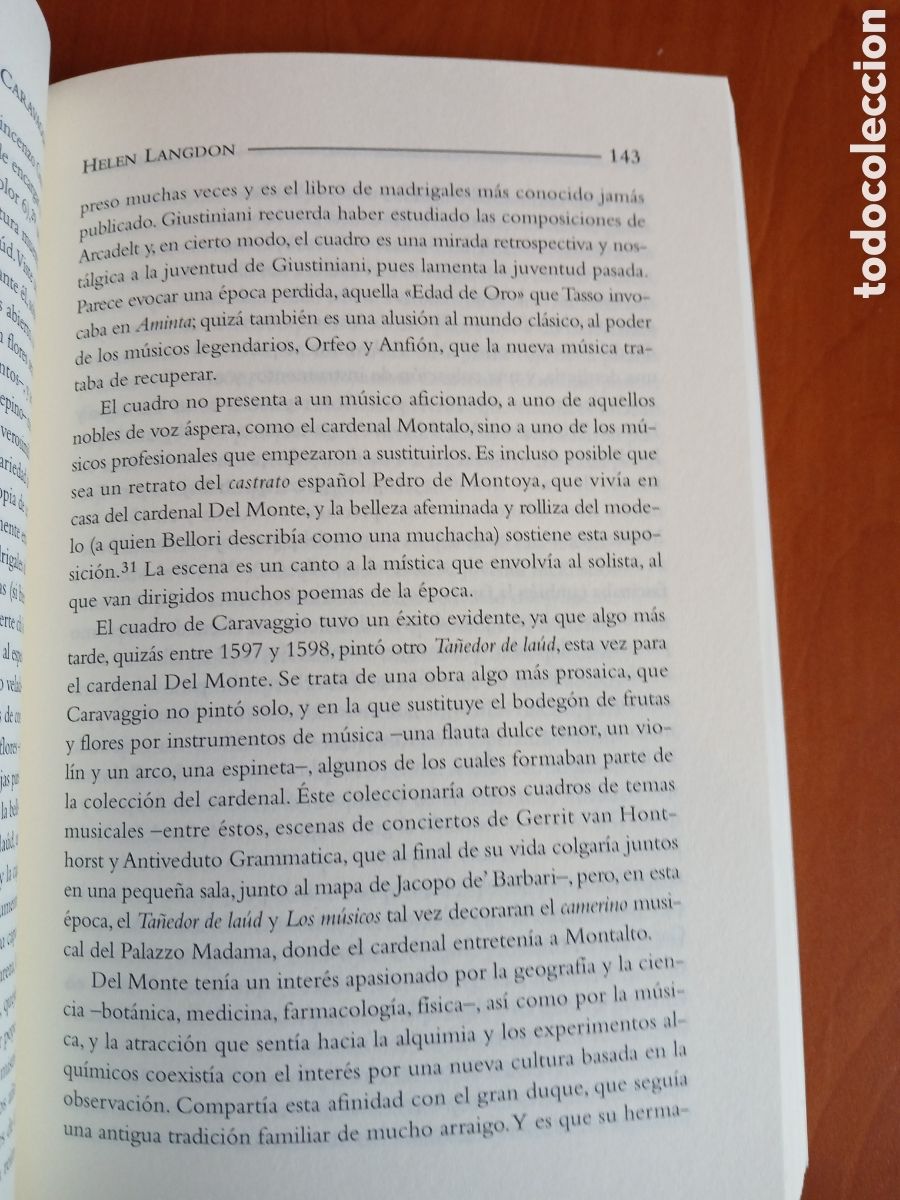 Libros de segunda mano: Caravaggio. Helen Langdon. - Foto 13