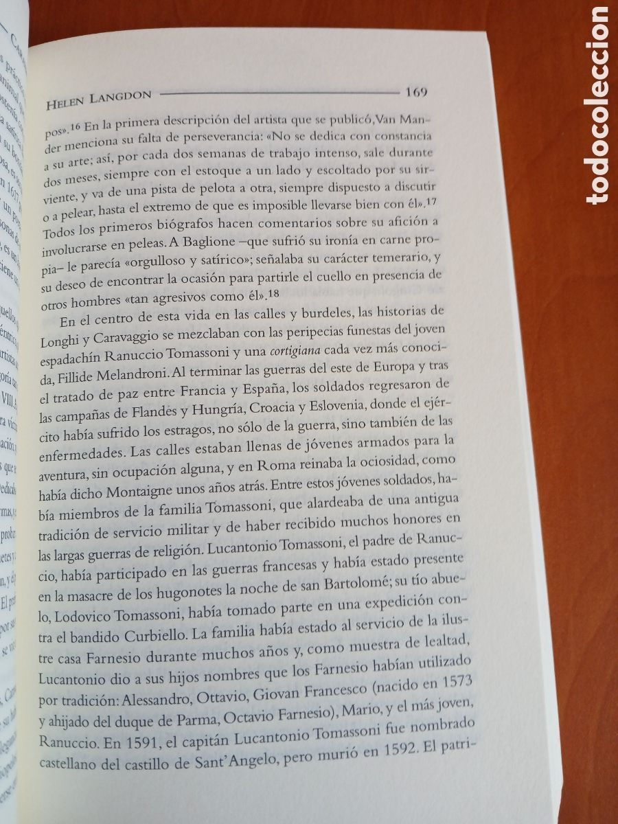 Libros de segunda mano: Caravaggio. Helen Langdon. - Foto 14
