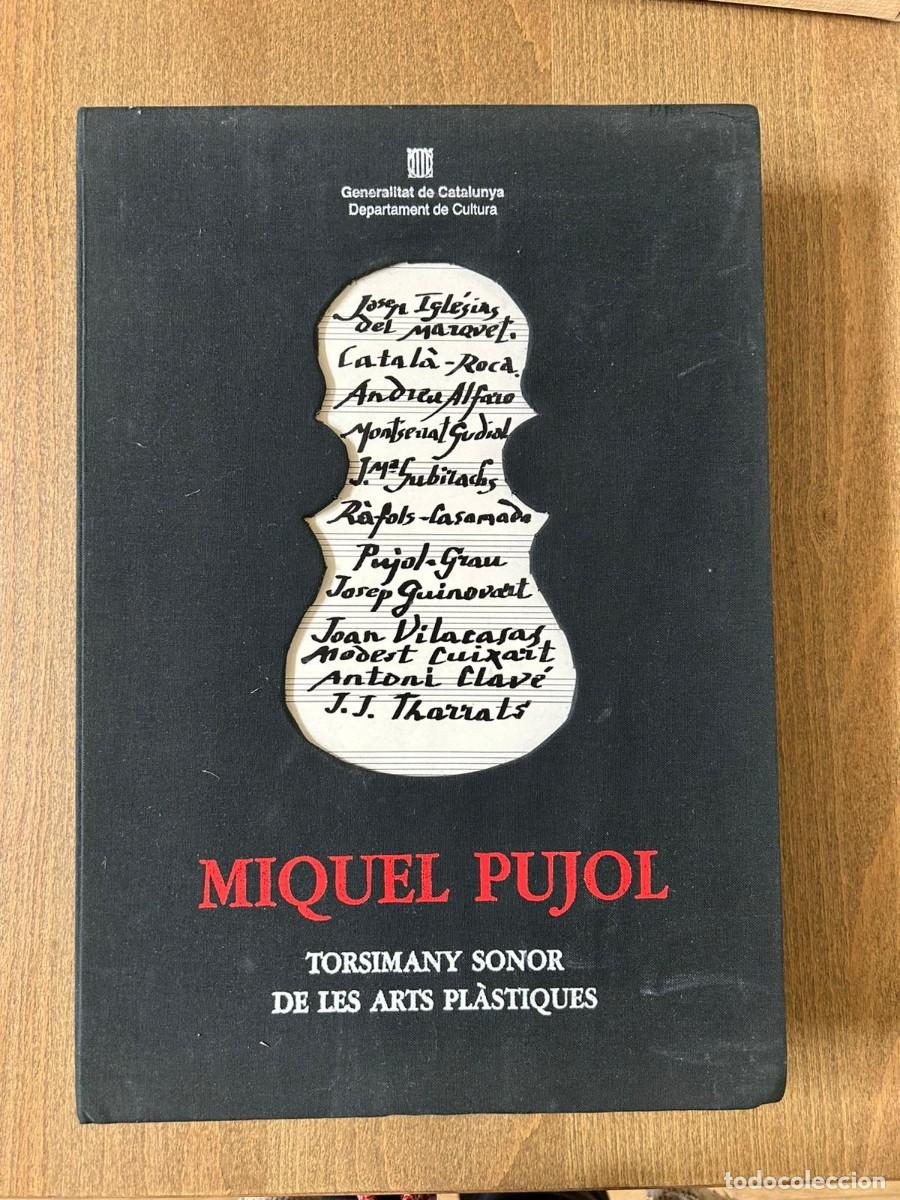 Libros de segunda mano: Miquel Pujol - Torsimany Sonor - Porfolio de Partituras Gr&aacute;ficas y Arte: Subirachs, Alfaro, Gudiol,