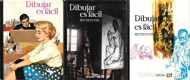 Libros de segunda mano: DIBUJAR ES FACIL - 3 TOMOS - LLOBERA, JOSE/OLTRA, ROMAN/BAS, FRANCISCO - A-DIyPI-377
