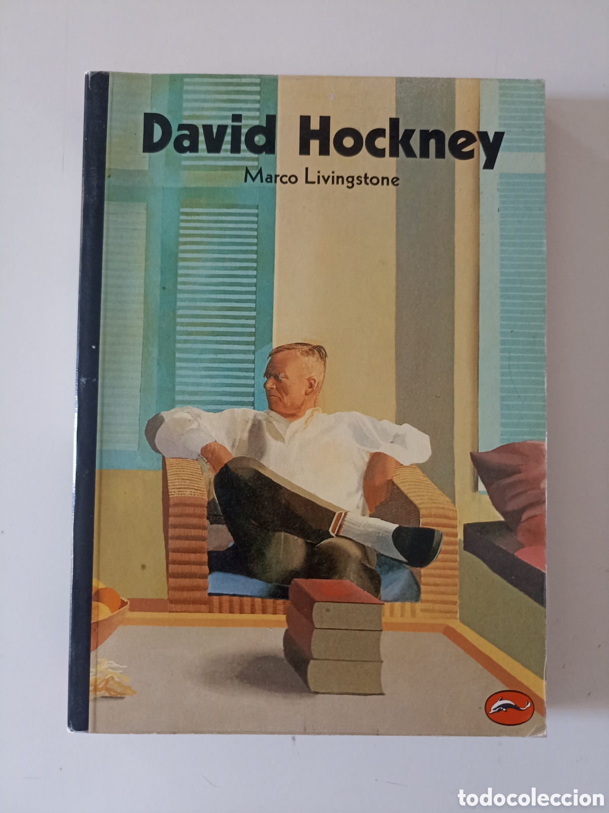Libros de segunda mano: Marco Livingstone - David Hockney (Thames & Hudson, 1985) Texto en ingl&eacute;s