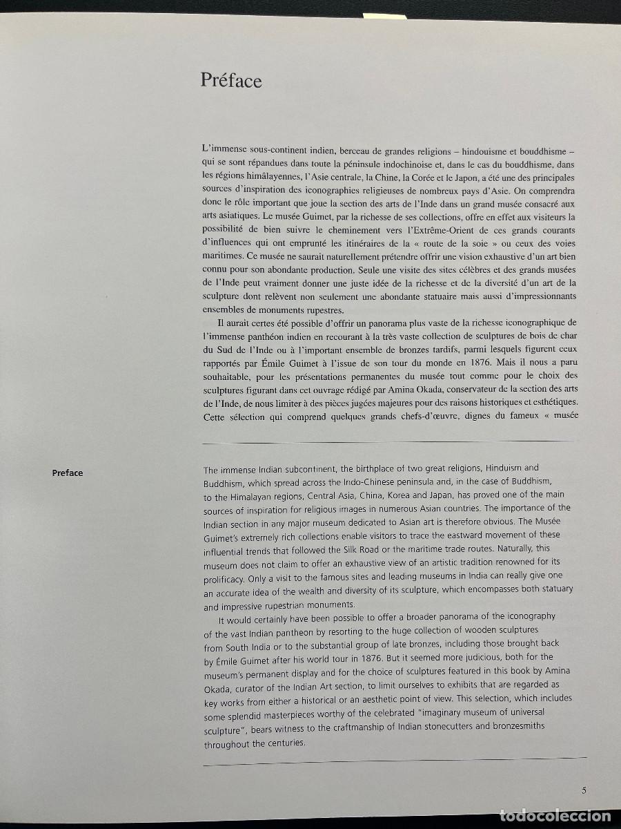 Libros de segunda mano: Sculptures indiennes du mus&eacute;e Guimet - Foto 3