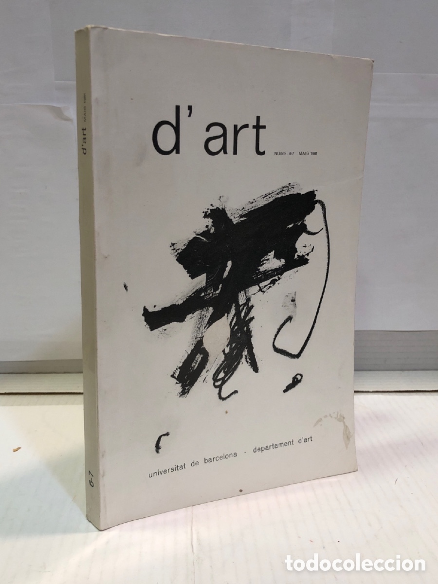 Gebrauchte B&uuml;cher: Revista D'art nums 6-7, maig 1981