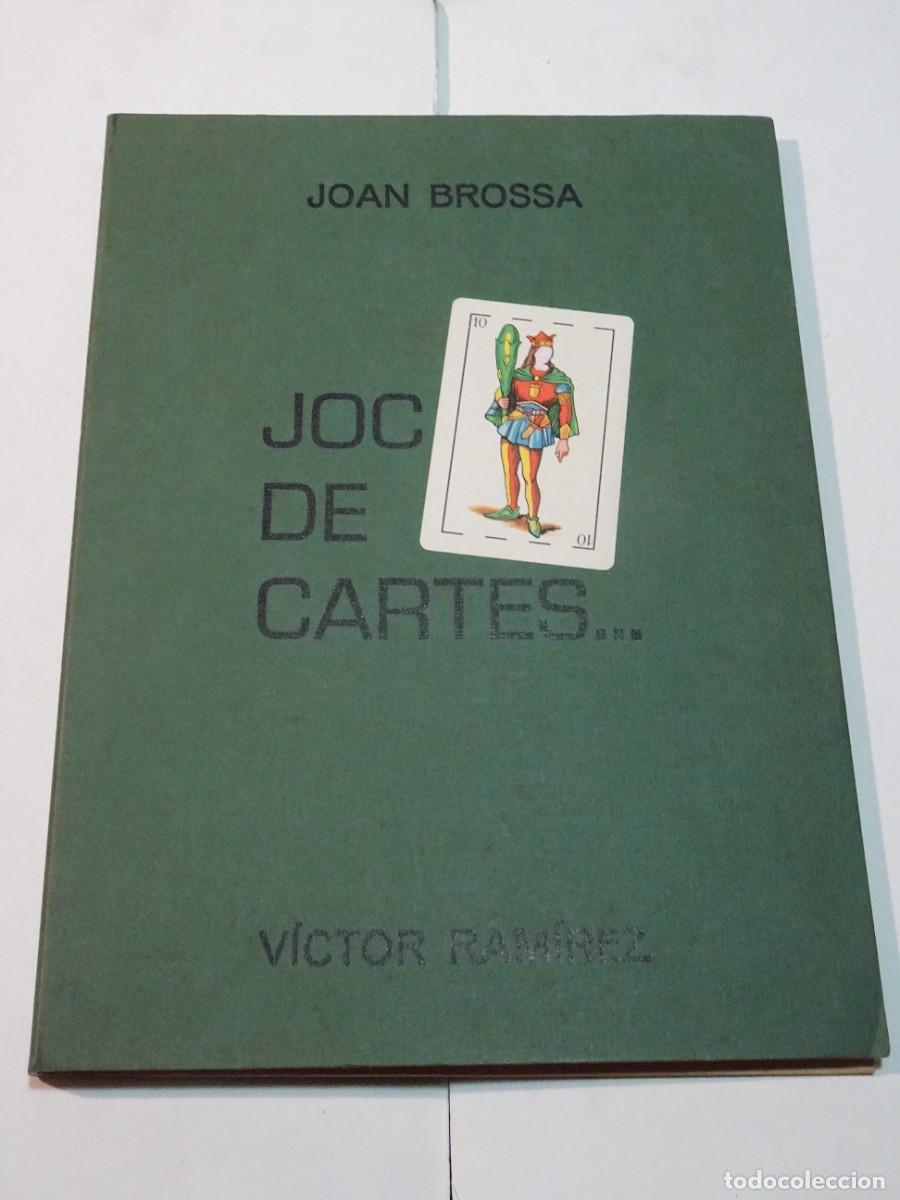 Libros de segunda mano: Joan Brossa / Joc de Cartes... / 3 Aguafuertes de V&iacute;ctor Ram&iacute;rez / Firmado y n&uacute;merado XXXVIII/L