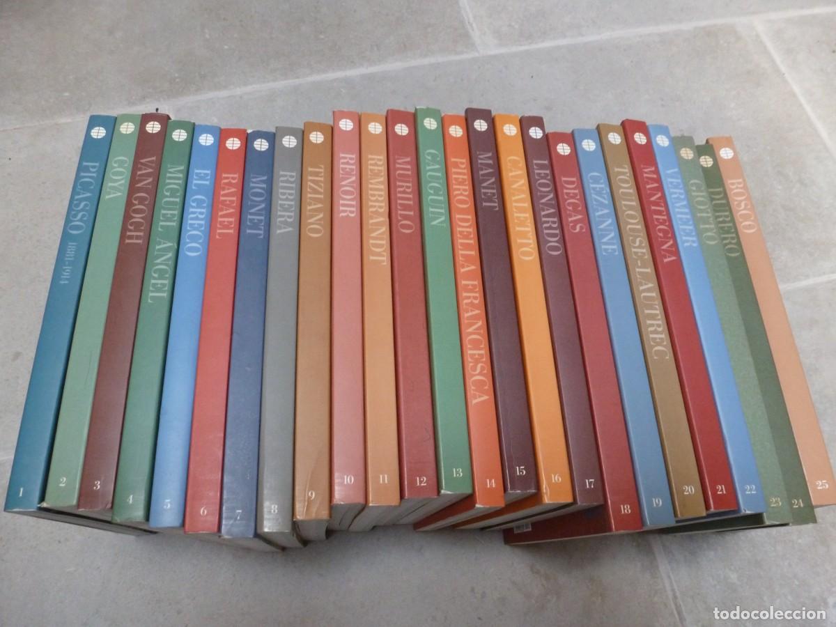 Libros de segunda mano: LOS GRANDES GENIOS DEL ARTE. BIBLIOTECA EL MUNDO. TOMOS 1 A 25