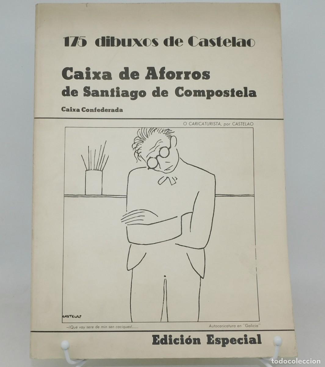 Libros de segunda mano: LOS 175 DIBUJOS DE CASTELAO PRIMERA EDICION LIMITADA Y NUMERADA. A&Ntilde;O 1976. EXCELENTE
